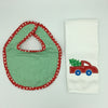 Applique Burp & Bib Set